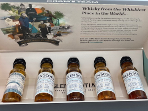 Glen scotia Dunnage Tasting set a 5 samples 25 ml