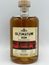 Ultimatum Rum  Barbados 4 Years old Finished in Ultimate Whitlaw Sherry But 439 49.9%