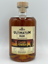 Ultimatum Rum  Panama 10 Years old Finished in Ultimate Ballechin Bourbon Barrel 001 49.8%