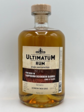 Ultimatum Rum Barbados finished in Ladyburn Bourbon barrel for 3 Years 8 Years old  40.2% 2017