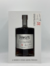 DEWARS 32 YEARS DOUBLE DOUBLE AGED FOR ULTIMATE SMOOTHNESS 500 ml 46%