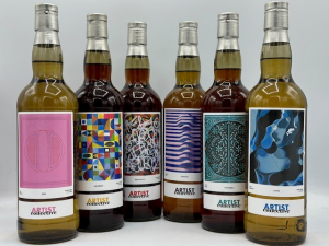 La Maison Du Whisky's Artist Collective Tastingset Woudenberg dranken 6 x 2.5CL