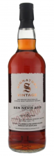 SIGNATORY BEN NEVIS 8  YEARS HEAVILY PEATED 100 PROOF 57.1%