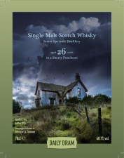 Daily Dram Secret Speyside Distillery 26 Years 48.7%