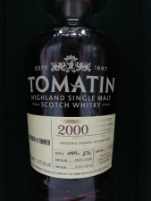 De Tomatin 2000 Single Cask Botteling Bresser & Timmer Dechar Dechar Verdejo Cask 54,4 %