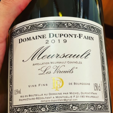 Dupont Fahn Meursault "les Vireuils"  2019 1.5L