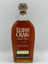 Elijah Craig Barrel Proof 65,7% batch no: C918