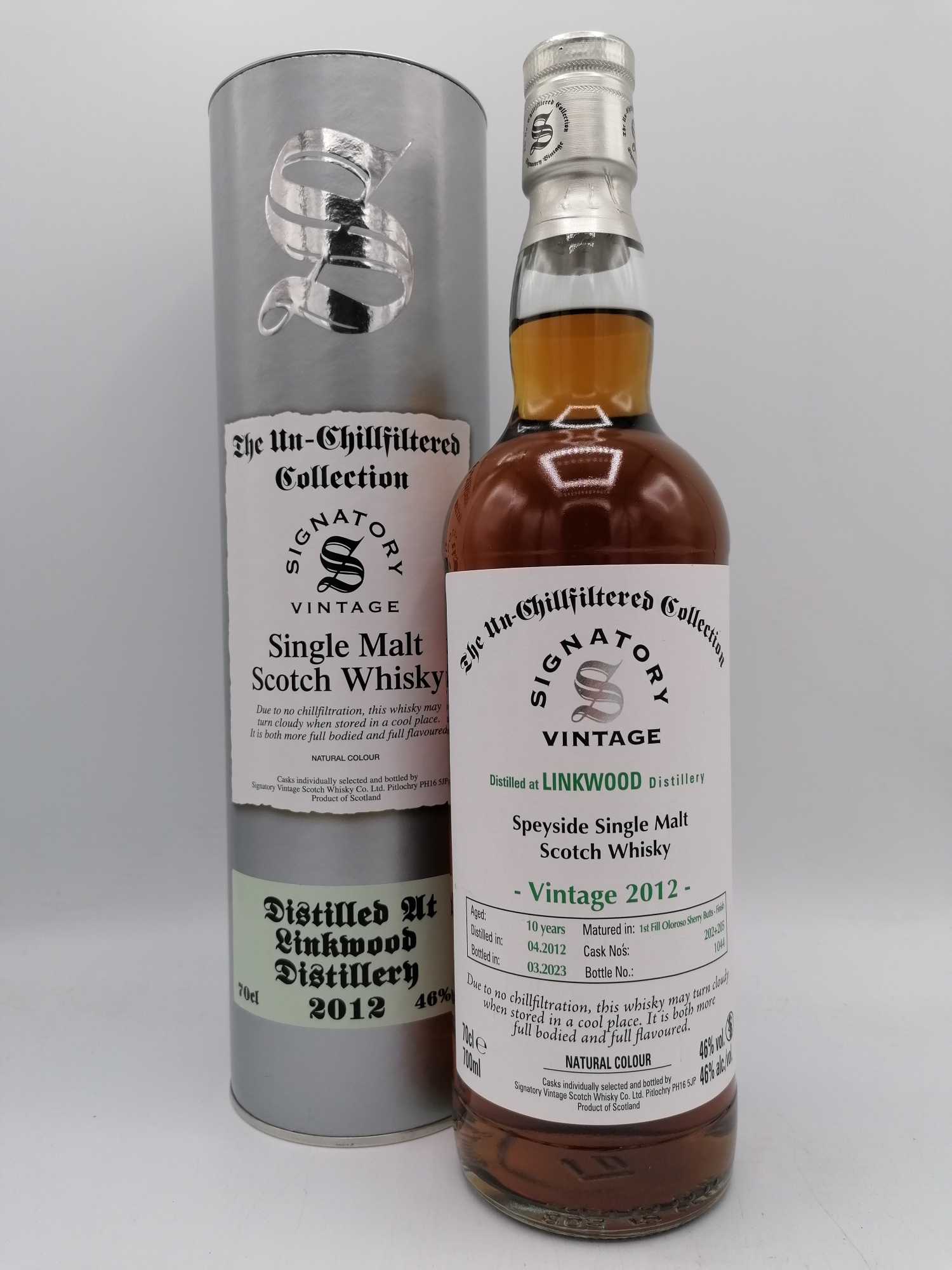 Signatory Vintage Linkwood 10 years Oloroso Cask 46%