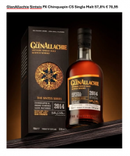 GlenAllachie 10 Years Sinteis PX Chinquapin CS Single Malt 57,8%