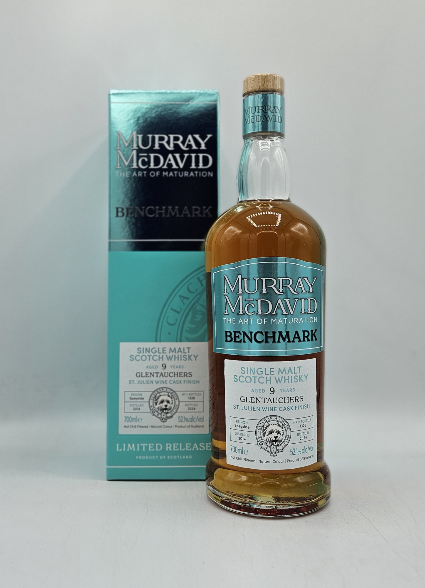 Murray & Mcdavid Benchmark Glentauchers 9 Years Saint Julien Cask 52,1