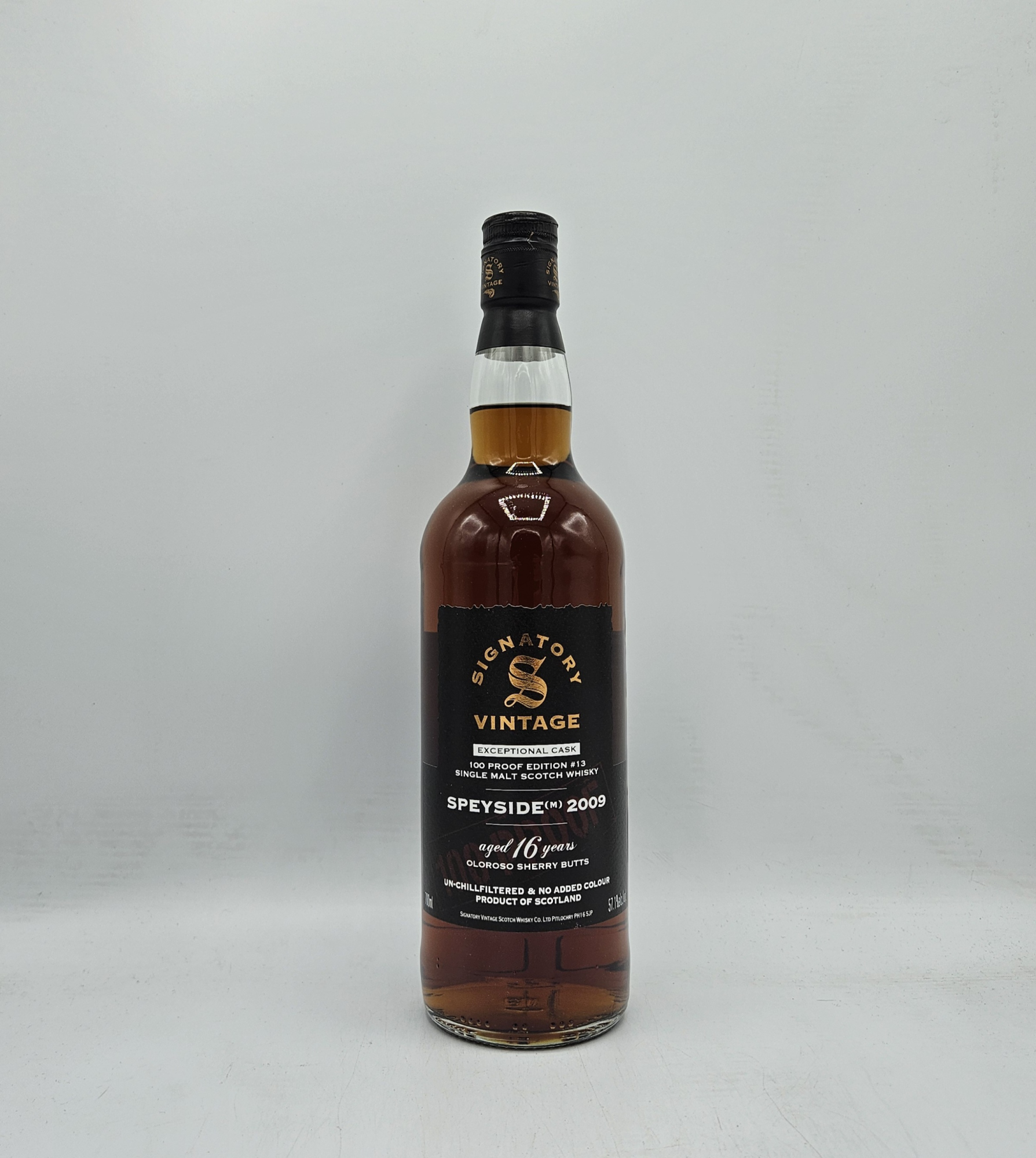 Signatory Vintage Exceptional Cask Speyside(Macallan) 16 Years Oloroso Cask 57,1%