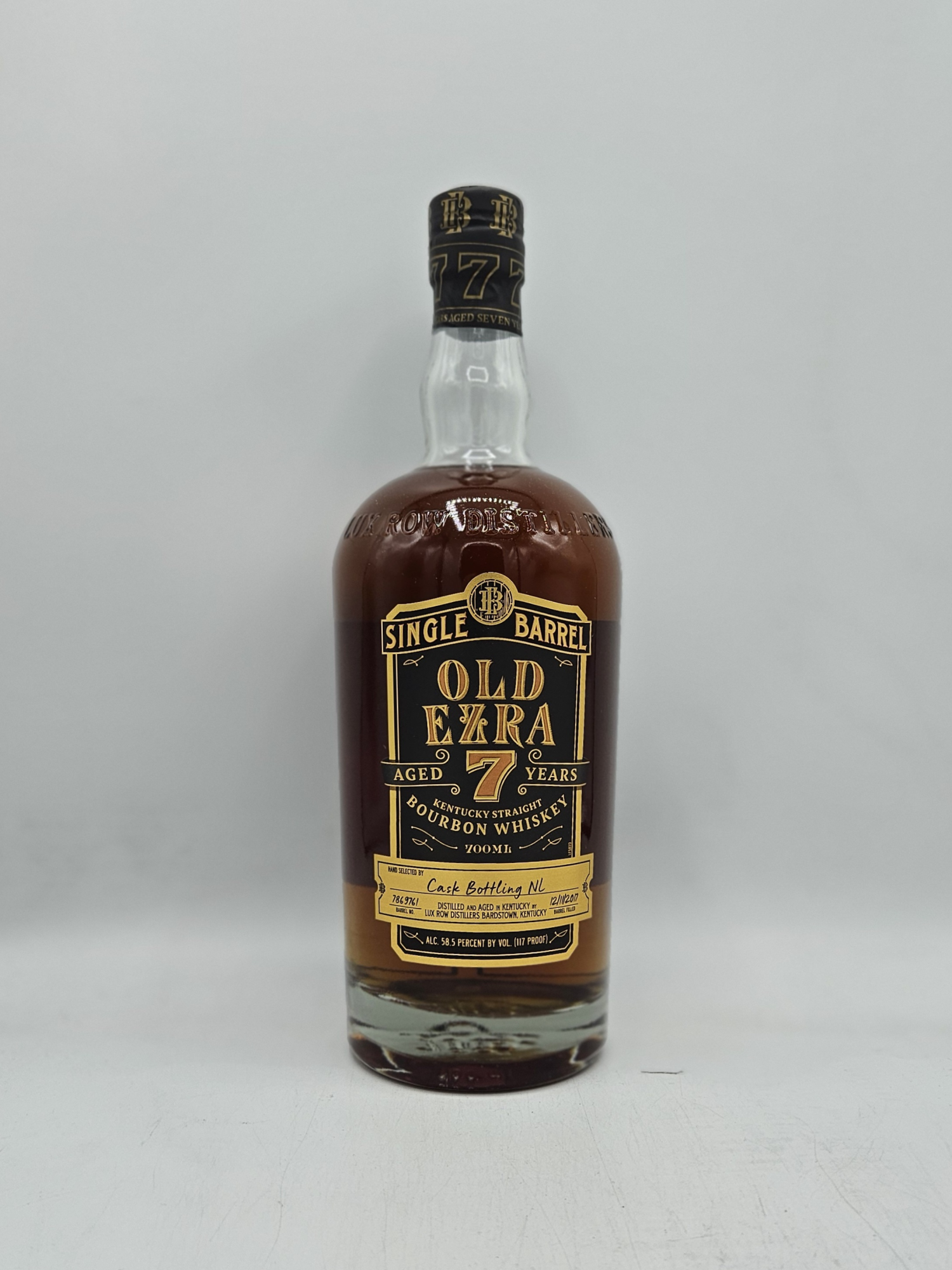 Old Ezra Bourbon Cask Bottling For The Netherlands 7 Years 58,5%