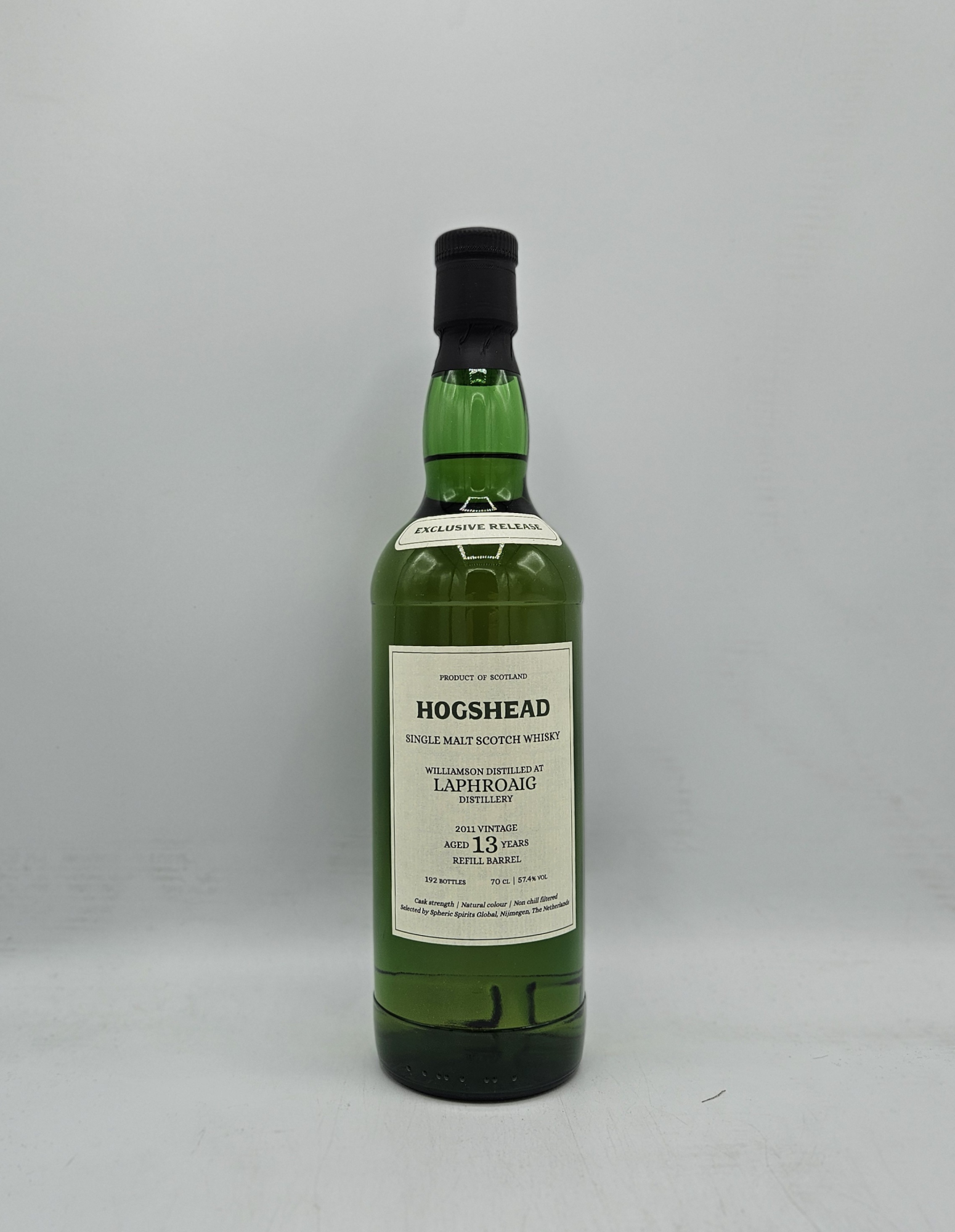 Hogshead Indie Laphroaig 13 years Refill Barrel 57,4%