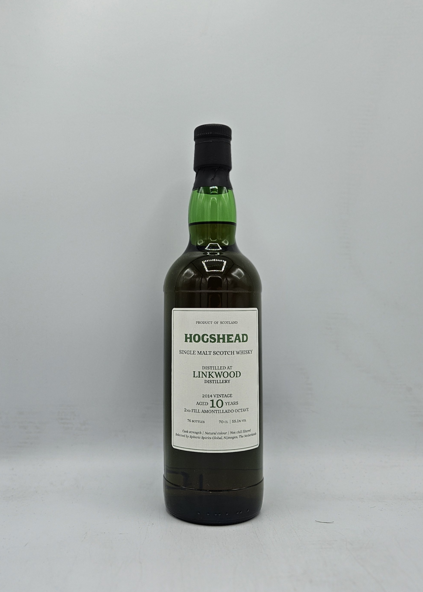 Hogshead Indie Linkwood 10 years Second Fill Amontillado Cask 55,1%