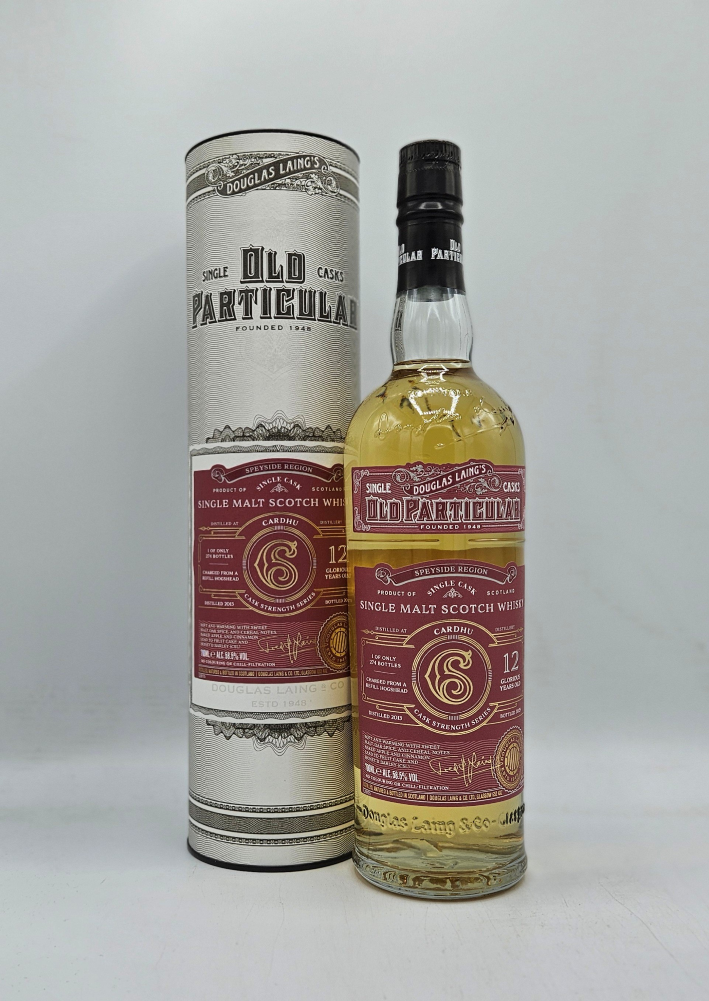 Old Particular Cardhu 12 Years Refill Hogshead 58,5%