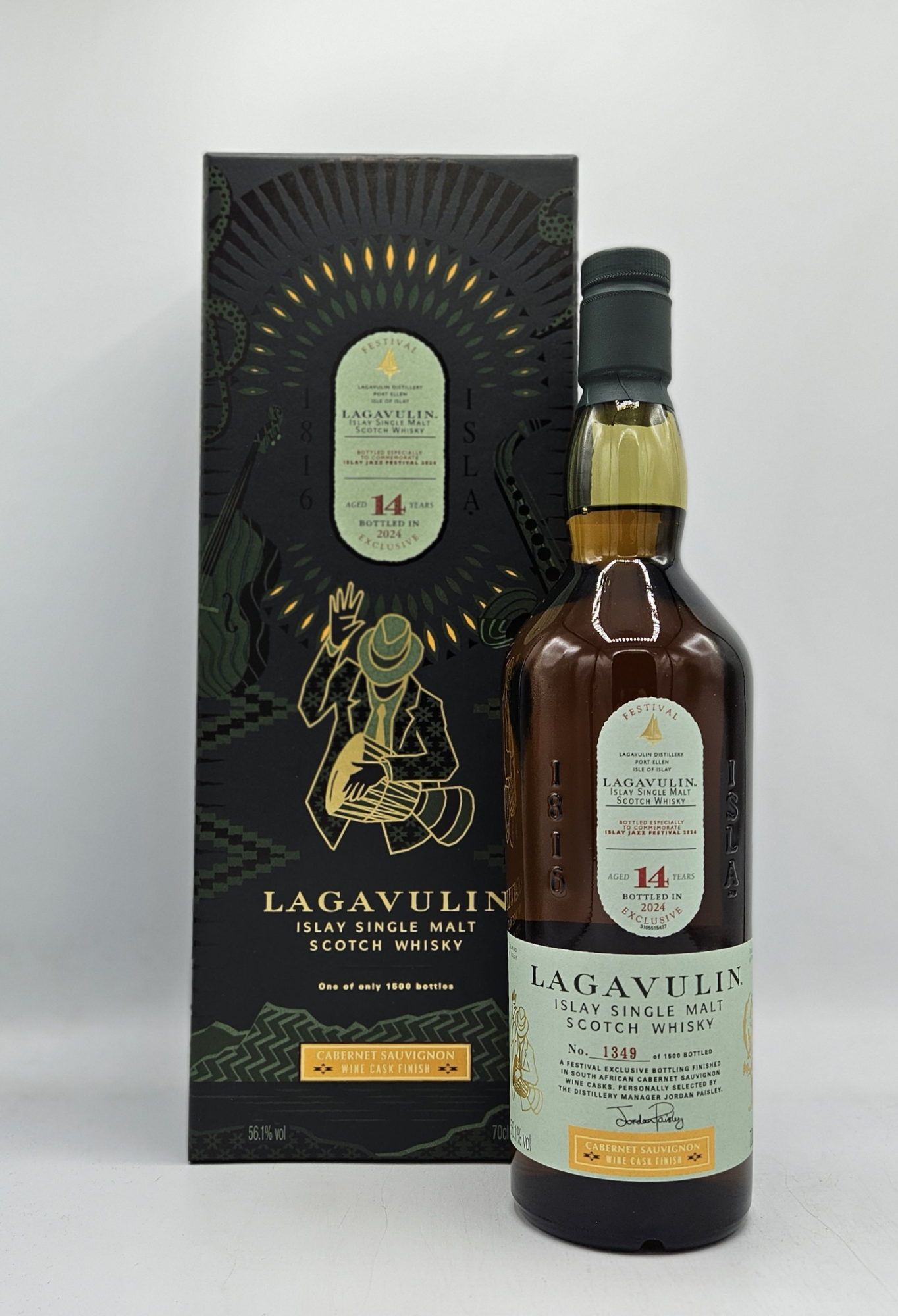 Lagavulin 14 Years  Islay Jazz Festival 2024 Edition Cabernet Sauvignon Cask 56,1%