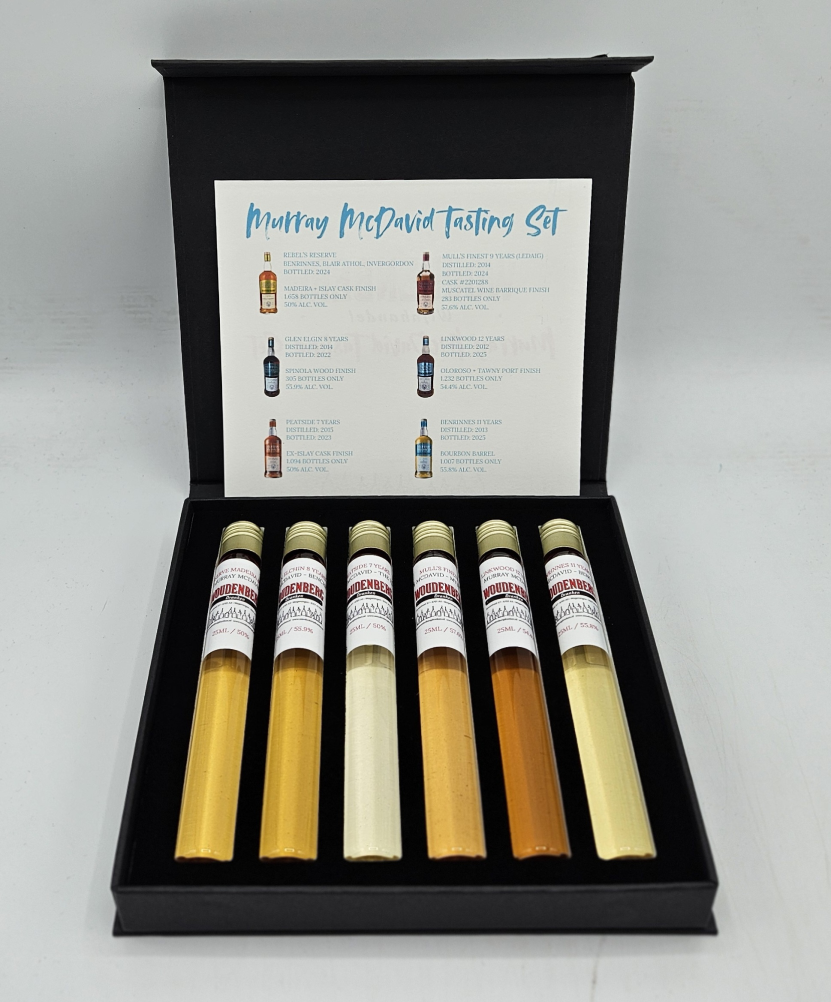 Woudenberg Murray Mcdavid Tastingset(6 Samples)