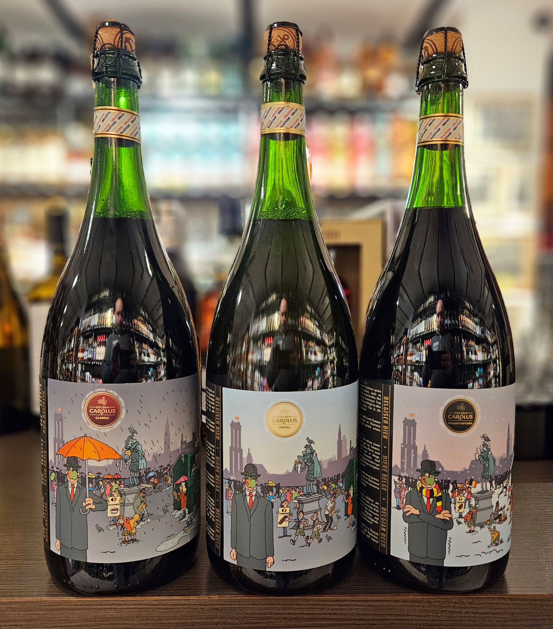 Gouden Carolus Magnum Set Tom Goovaerts Edition (3 flessen)