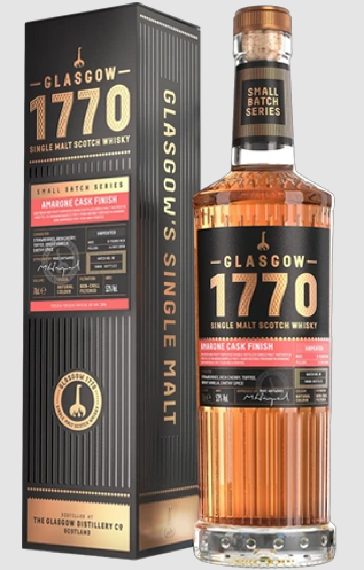 Glasgow Distillery 1770 Unpeated Amarone 53%