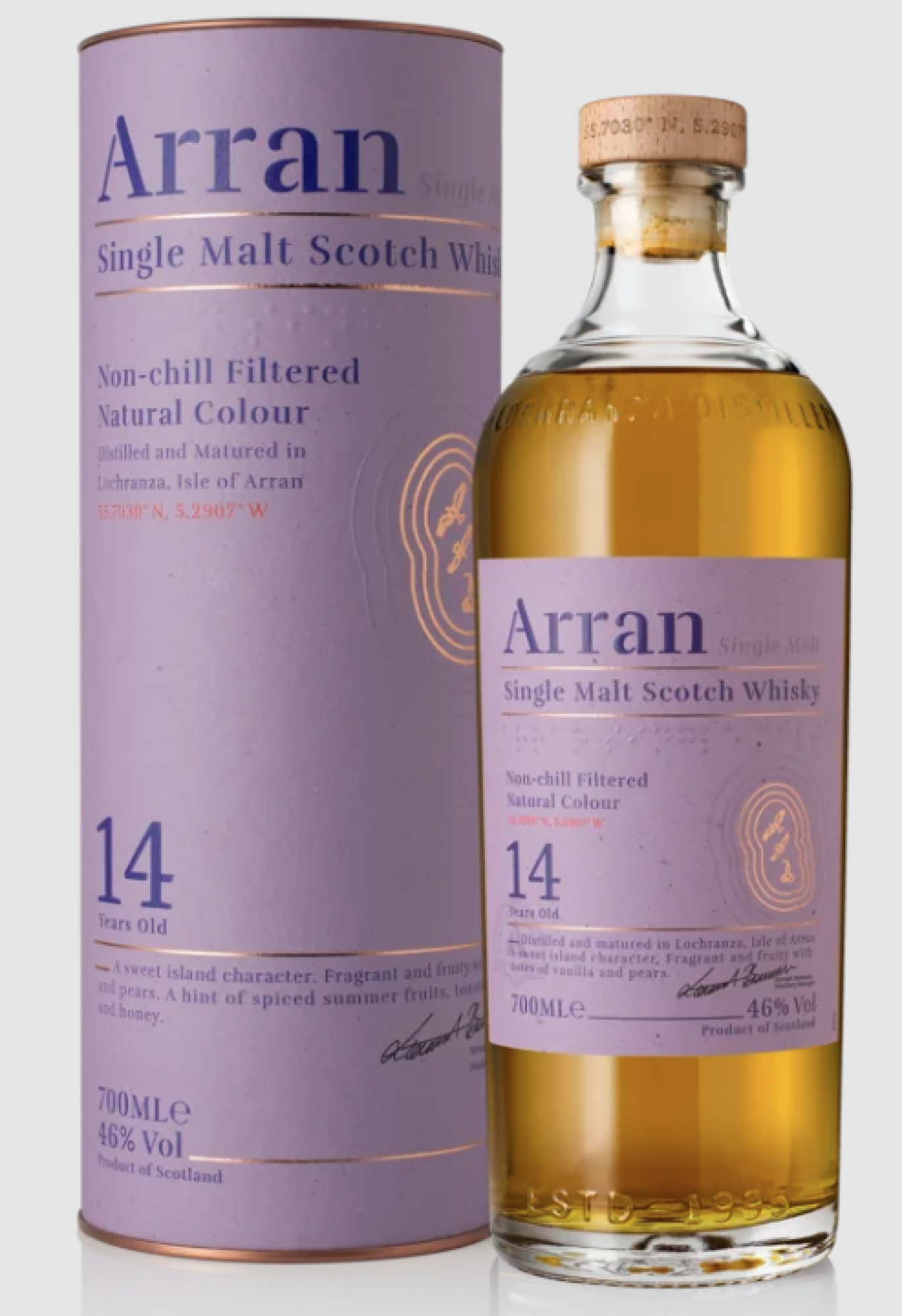 Arran 14 Years Bourbon & Palo Cortado Cask 46%