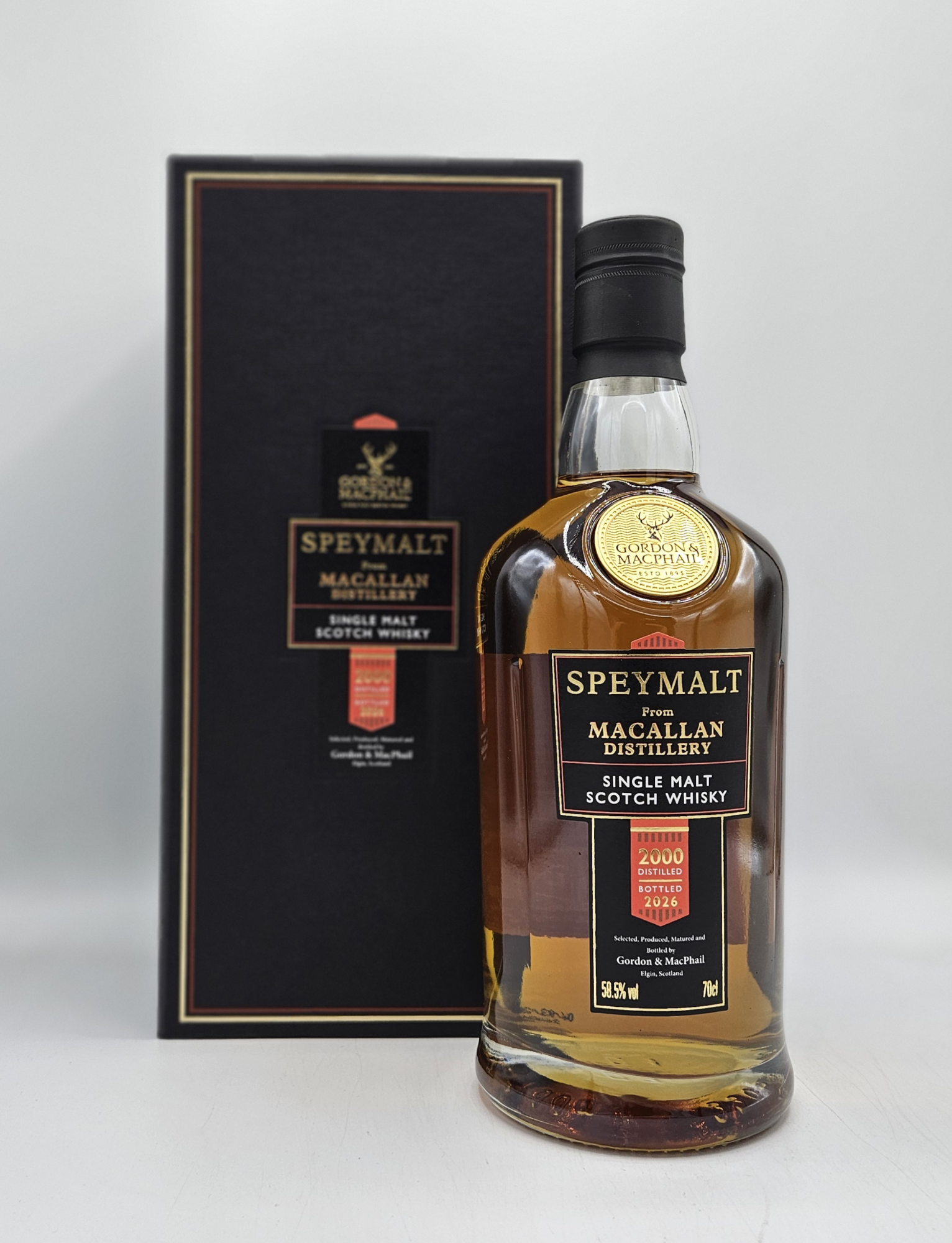 Gordon & Macphail Speymalt Macallan 25 Years First Fill Sherry Butt 58,5%