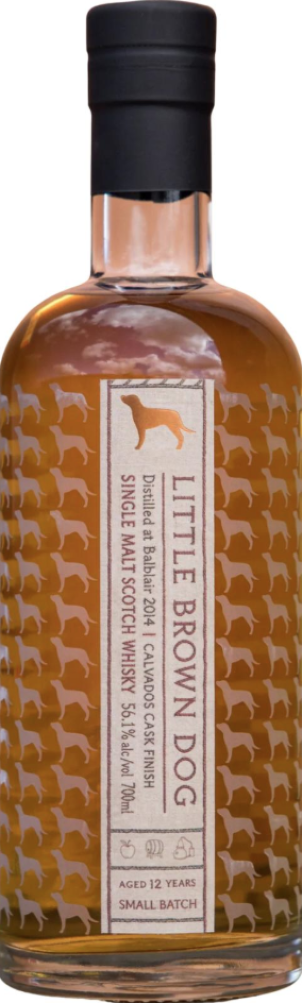 Little Brown Dog Balblair 12 Years Calvados Finish 56,1%