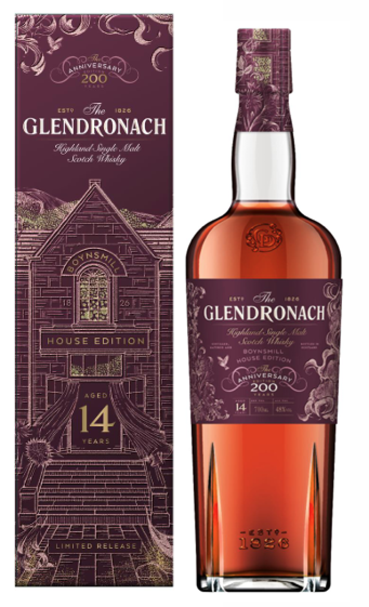 The Glendronach Boynsmill House Edition 14 Years Sherry & Wine Cask 46,2%