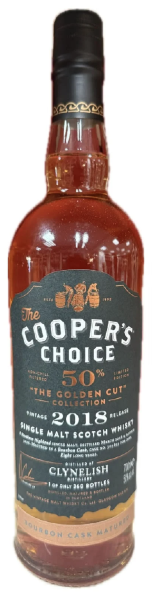 Coopers Choice Golden Cut Clynelish 8 Years Madeira Cask 50%
