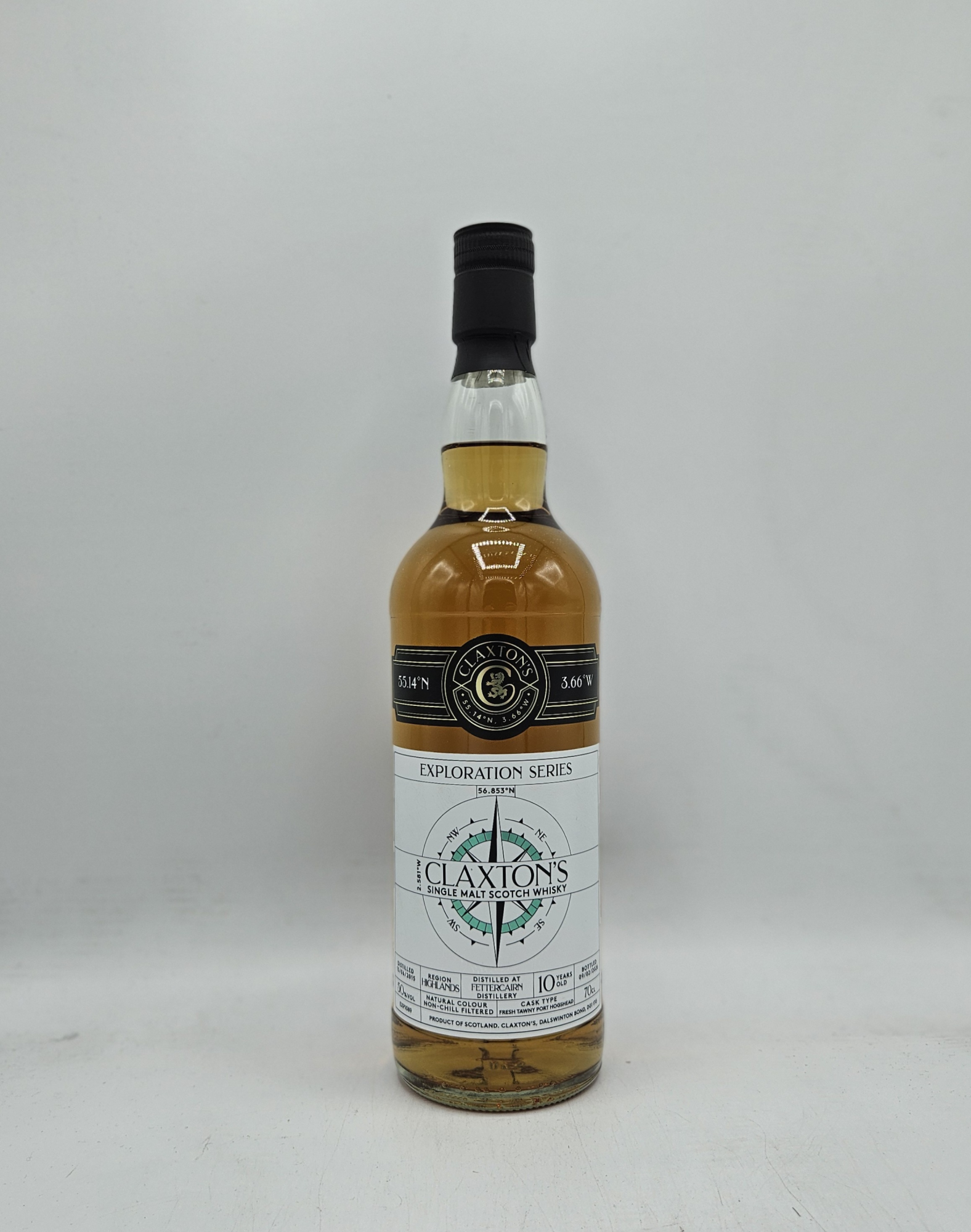 Claxton's Exploration Fettercairn 10 Years Fresh Tawny Port Hogshead 50%