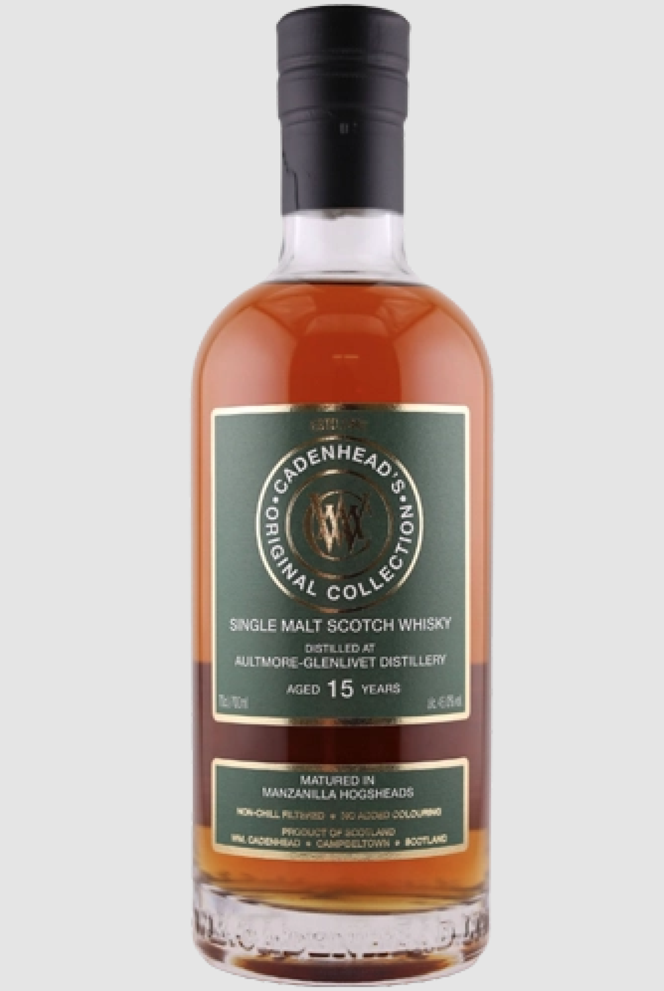 Cadenhead Aultmore 15 Years Manzanilla Hogshead 46%