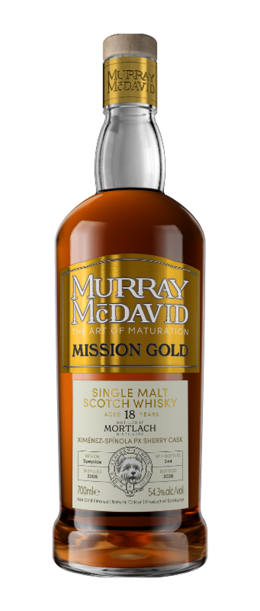 Murray McDavid Mission Gold Mortlach 18 Years Ximénez/PX Sherry 54,3%
